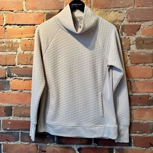 RBX Women’s Light Beige Quilted PullOver Top. Size: Small